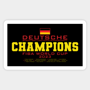 Germany / FIBA World Cup 2023 Champions Magnet